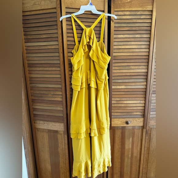 Eloquii Dresses & Skirts - Eloquii formal tiered ruffle dress. Size 20. Beautiful yellow/mustard color.